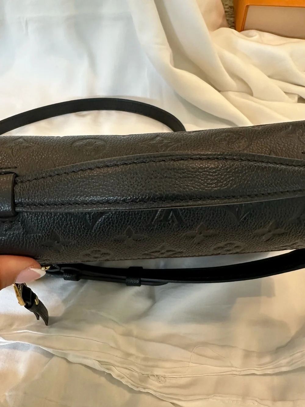 Louis Vuitton sleek black